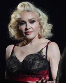 Madonna from her Celebration Tour, New York, December 2023